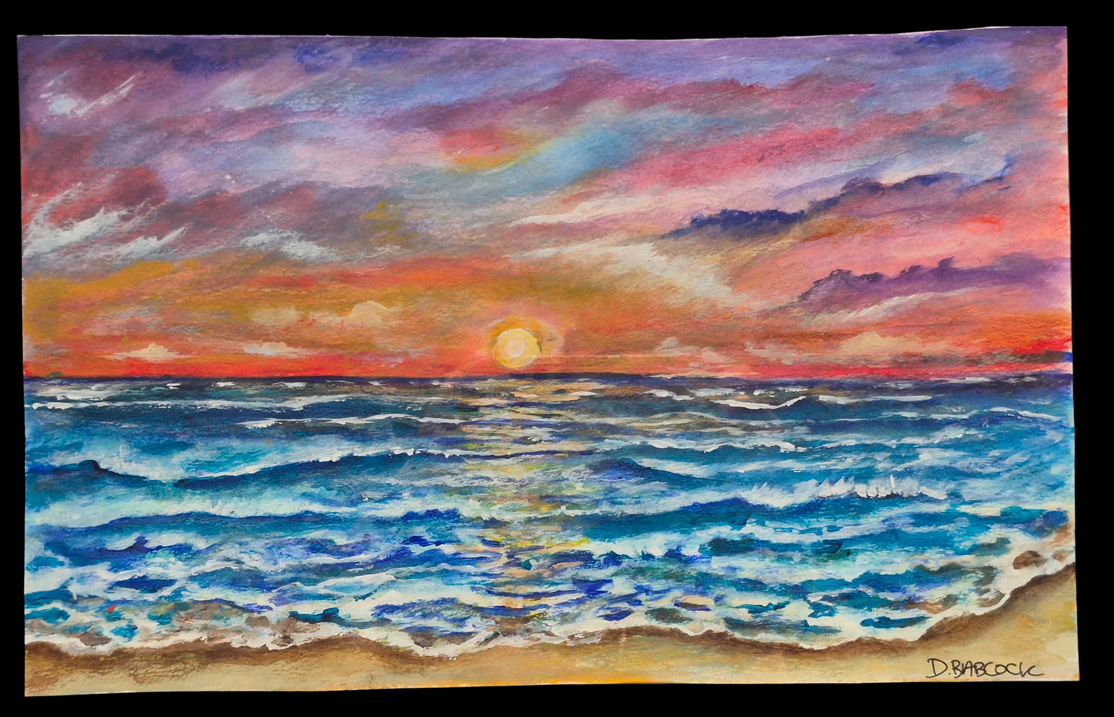Sunset Waves